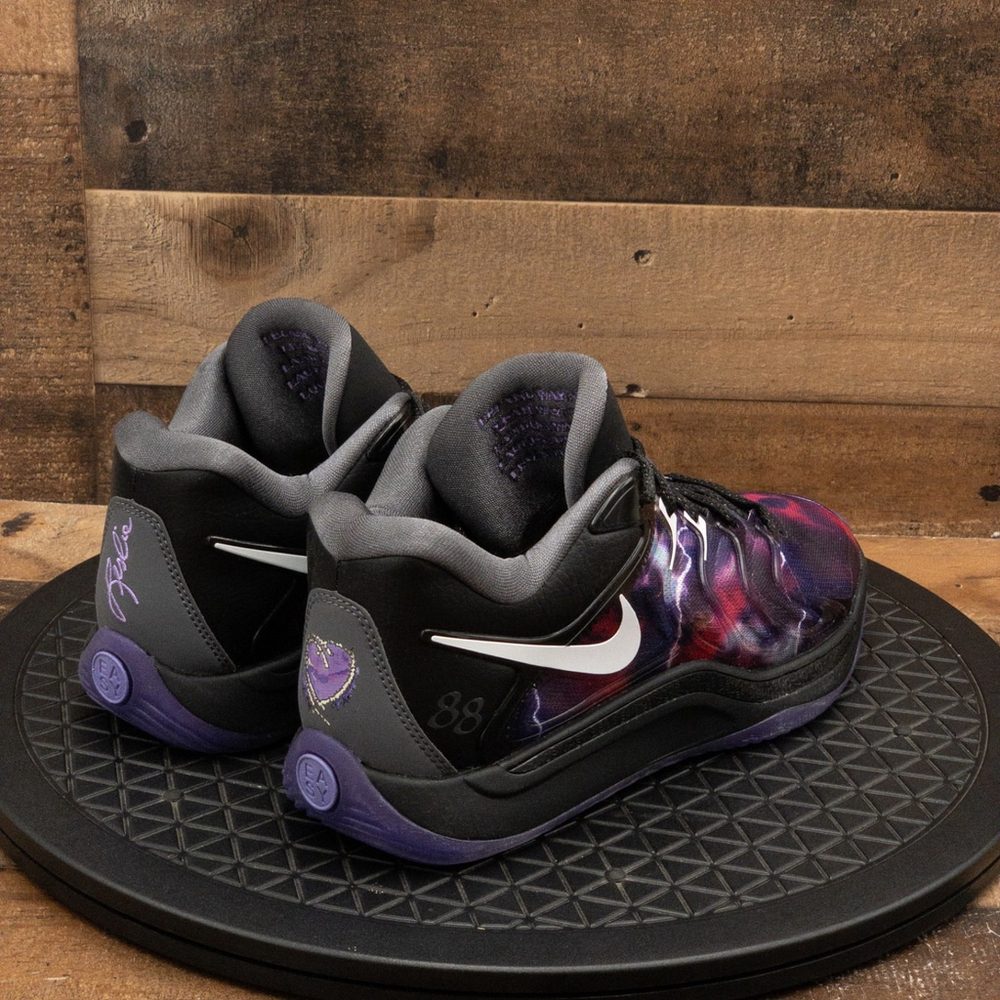 NIKE KD 17 X METRO BOOMIN NRG MENS BASKETBALL SHOES GALAXY PURPLE SIZE 8.5 - Picture 8 of 9
